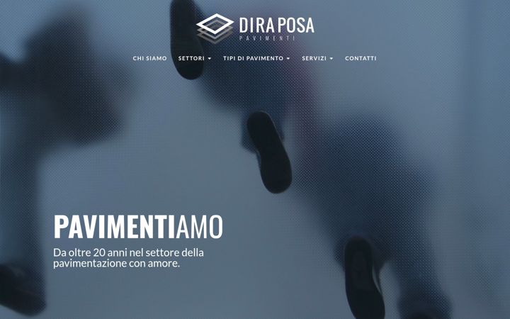 Snímek obrazovky diraposa.it