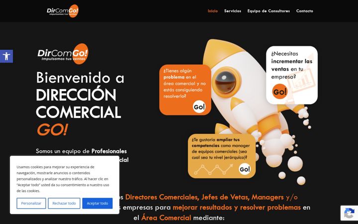 Screenshot of dircomgo.com