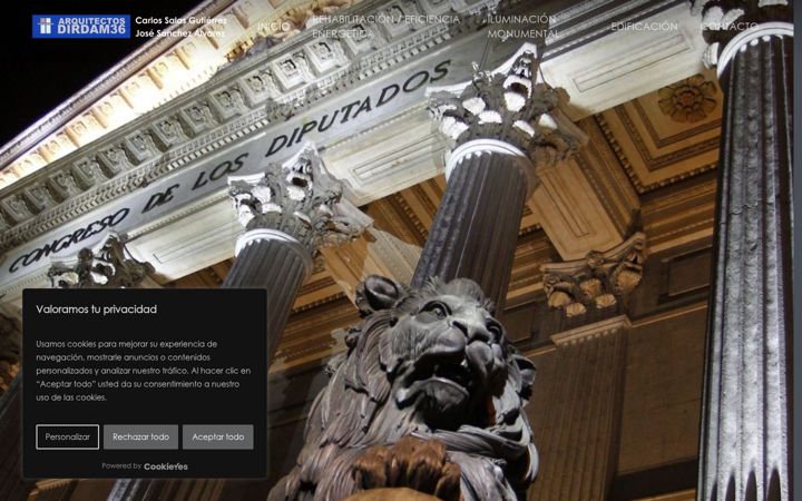 Screenshot of dirdam36.com