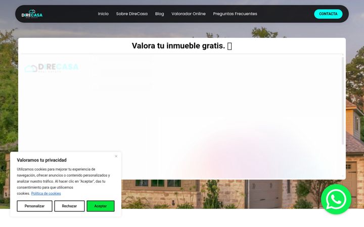 Screenshot of direcasa.com