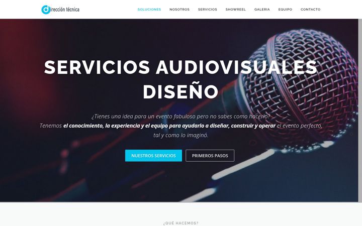 Ekraanipilt saidist direcciontecnica.es