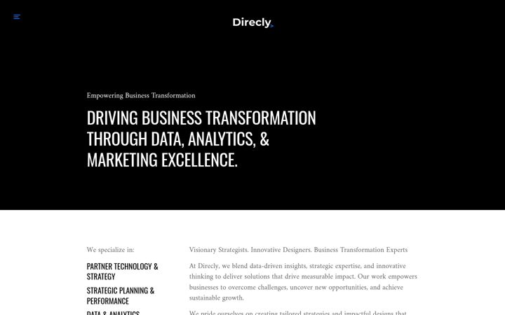 Screenshot of direcly.com