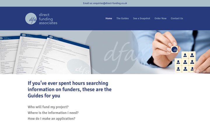 Zrzut ekranu direct-funding.co.uk