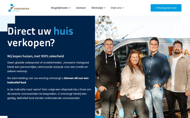 Zrzut ekranu direct-uw-huis-verkopen.nl