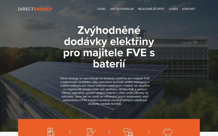 Screenshot of directenergy.cz