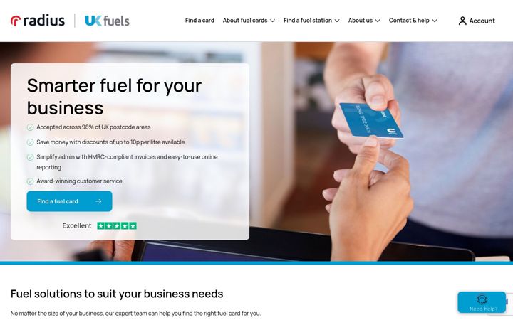 Zrzut ekranu directfuels.co.uk