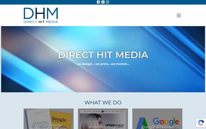 Zrzut ekranu directhitmedia.co.uk