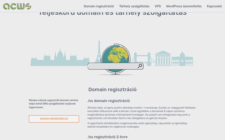 Képernyőkép: directhosting.hu