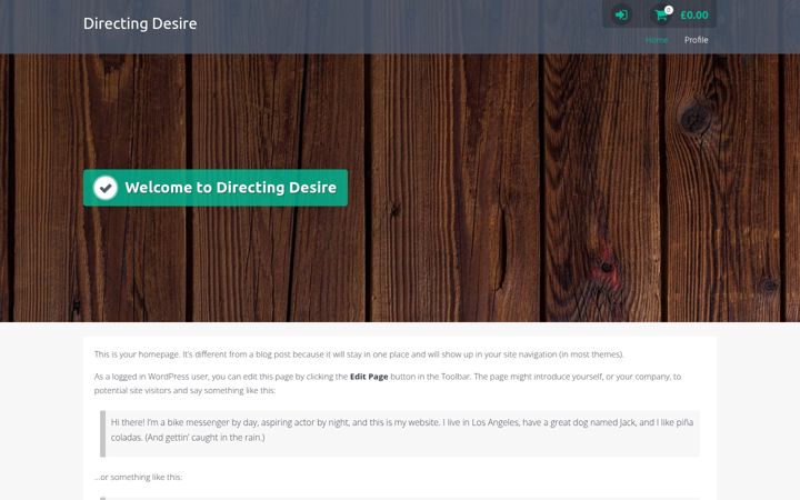 Screenshot of directingdesire.com