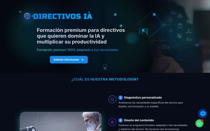 Screenshot of directivosia.com