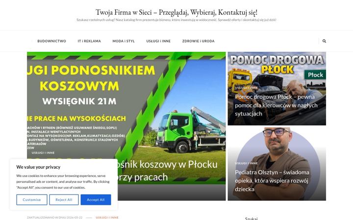 Screenshot stránky directmap.pl