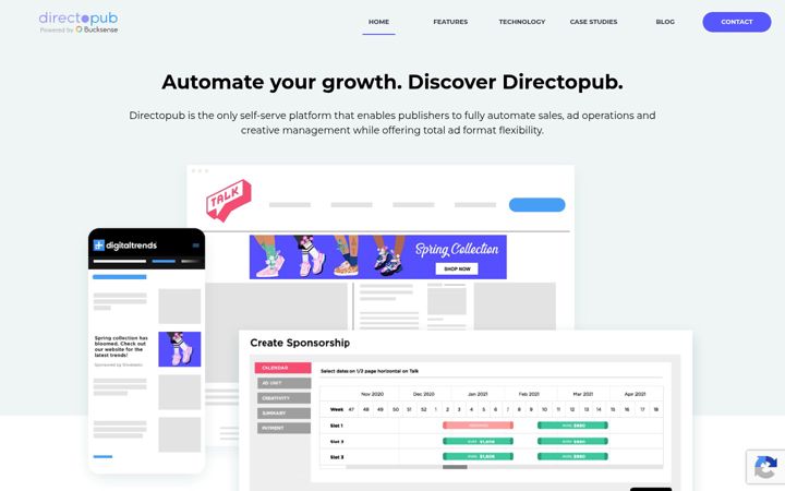 Screenshot of directopub.com