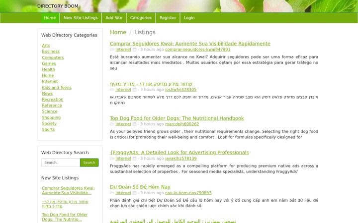 Screenshot of directory-boom.com
