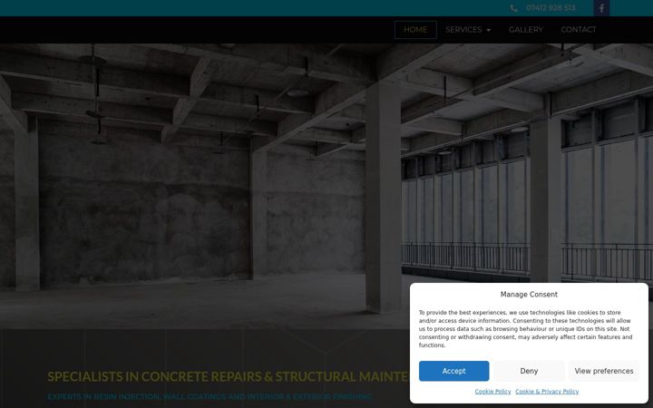 Zrzut ekranu directspecialistservices.co.uk