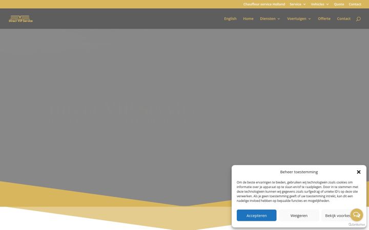 Screenshot von directvipservice.nl
