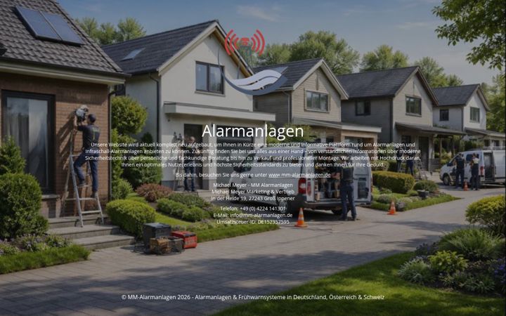 Screenshot of direktalarm.de