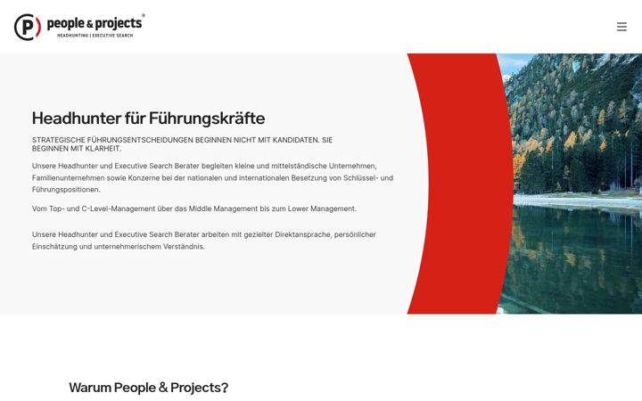 Screenshot of direktansprache.com.de