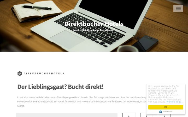 Screenshot of direktbucherhotels.de
