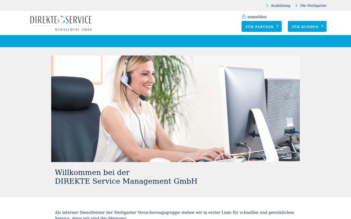 Screenshot του direkte-service.de