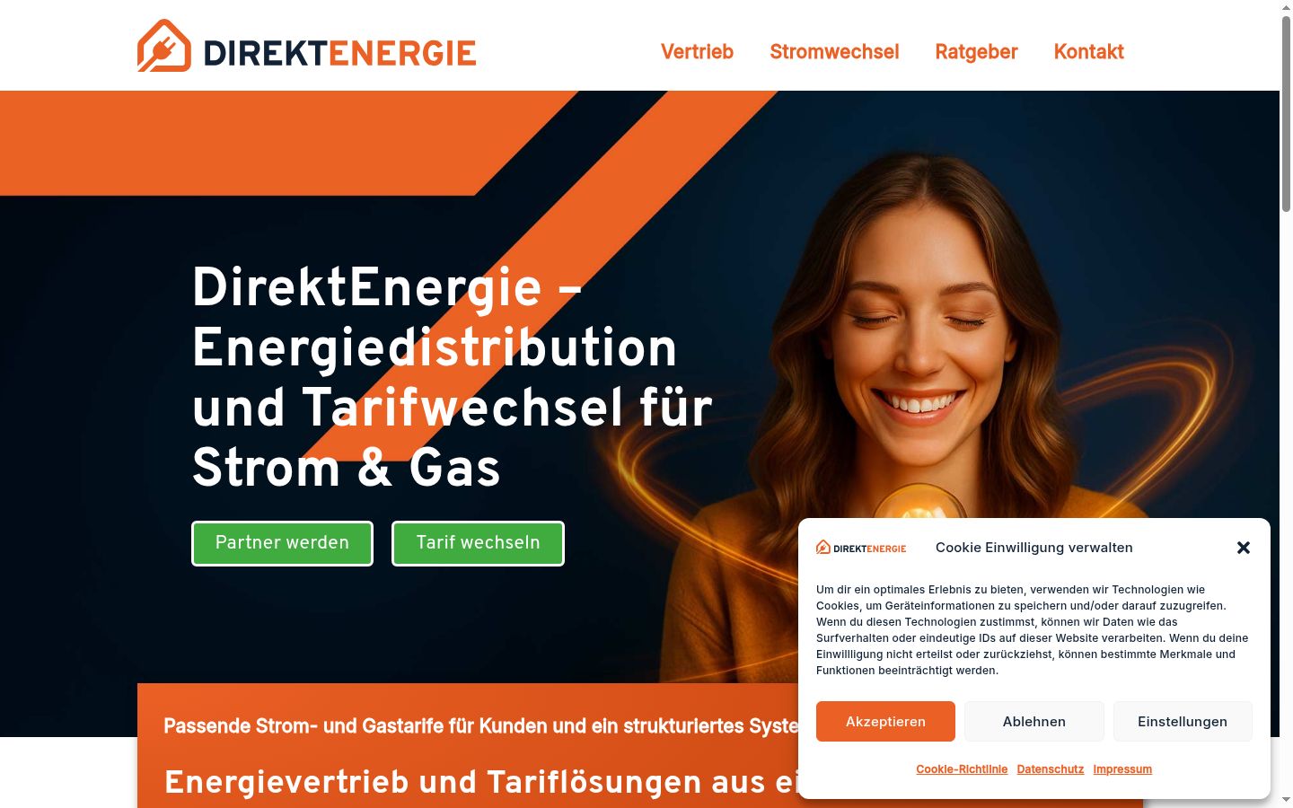 Screenshot tal-banner tal-kunsens muri qabel kwalunkwe interazzjoni