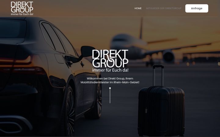 Screenshot του direktgroup.de