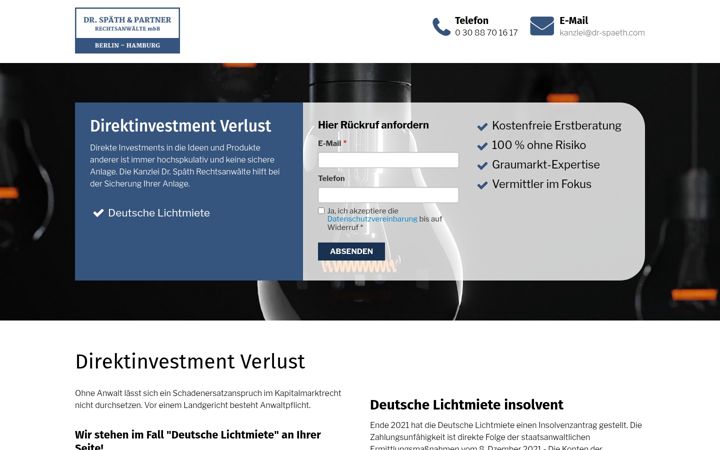 Screenshot of direktinvestment-verlust.de
