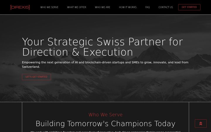Screenshot di direxis.co