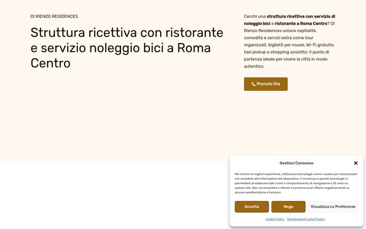 Screenshot of dirienzoresidences.com