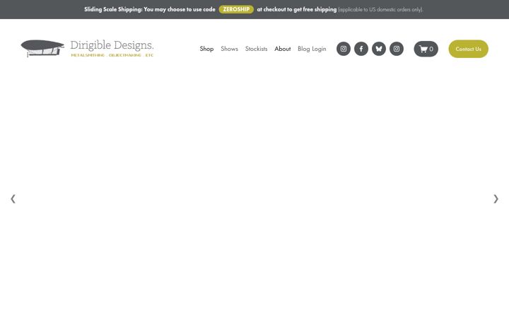 Screenshot of dirigibledesigns.com