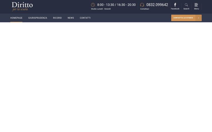 Screenshot of dirittoperlascuola.it