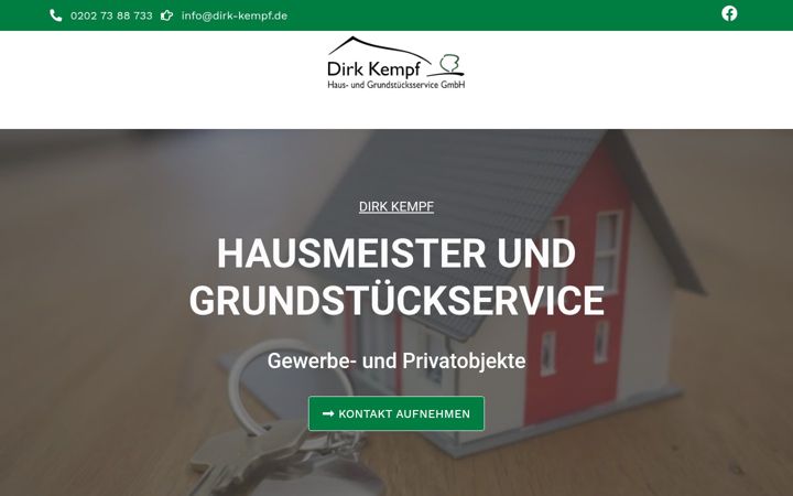 Screenshot of dirk-kempf.de