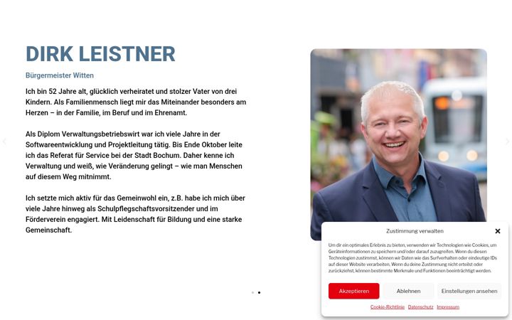 Screenshot of dirk-leistner.de