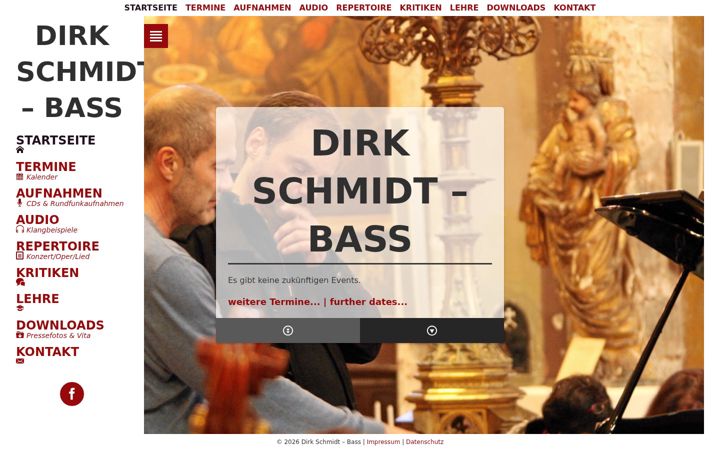 Snimka zaslona za dirk-schmidt-bass.de