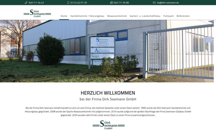 Screenshot of dirk-seemann.de