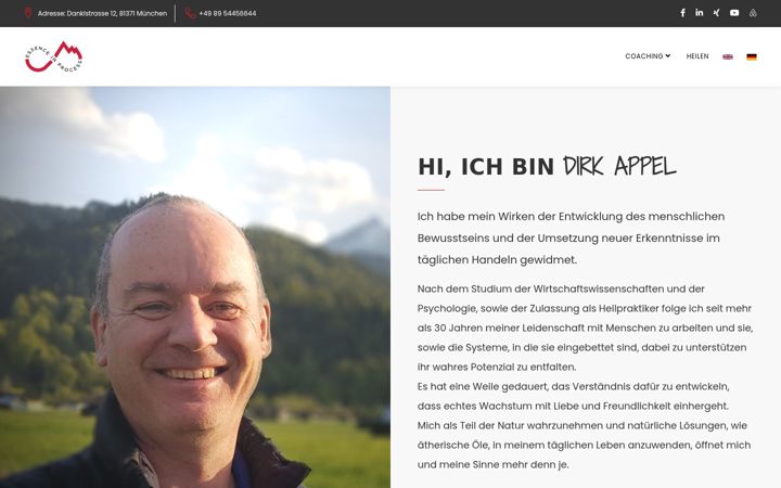 Screenshot of dirkappel.com