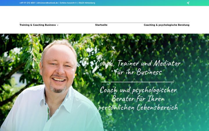 Screenshot of dirkknorz-coaching.de
