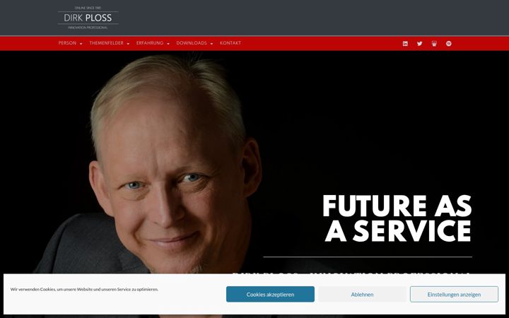 Screenshot of dirkploss.de