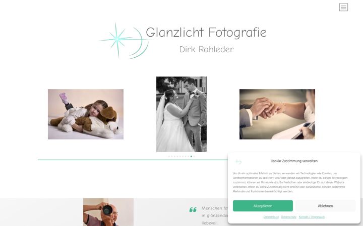 Screenshot of dirkrohleder.de