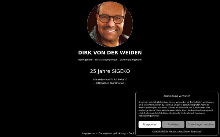 Snímek obrazovky dirkvonderweiden.de