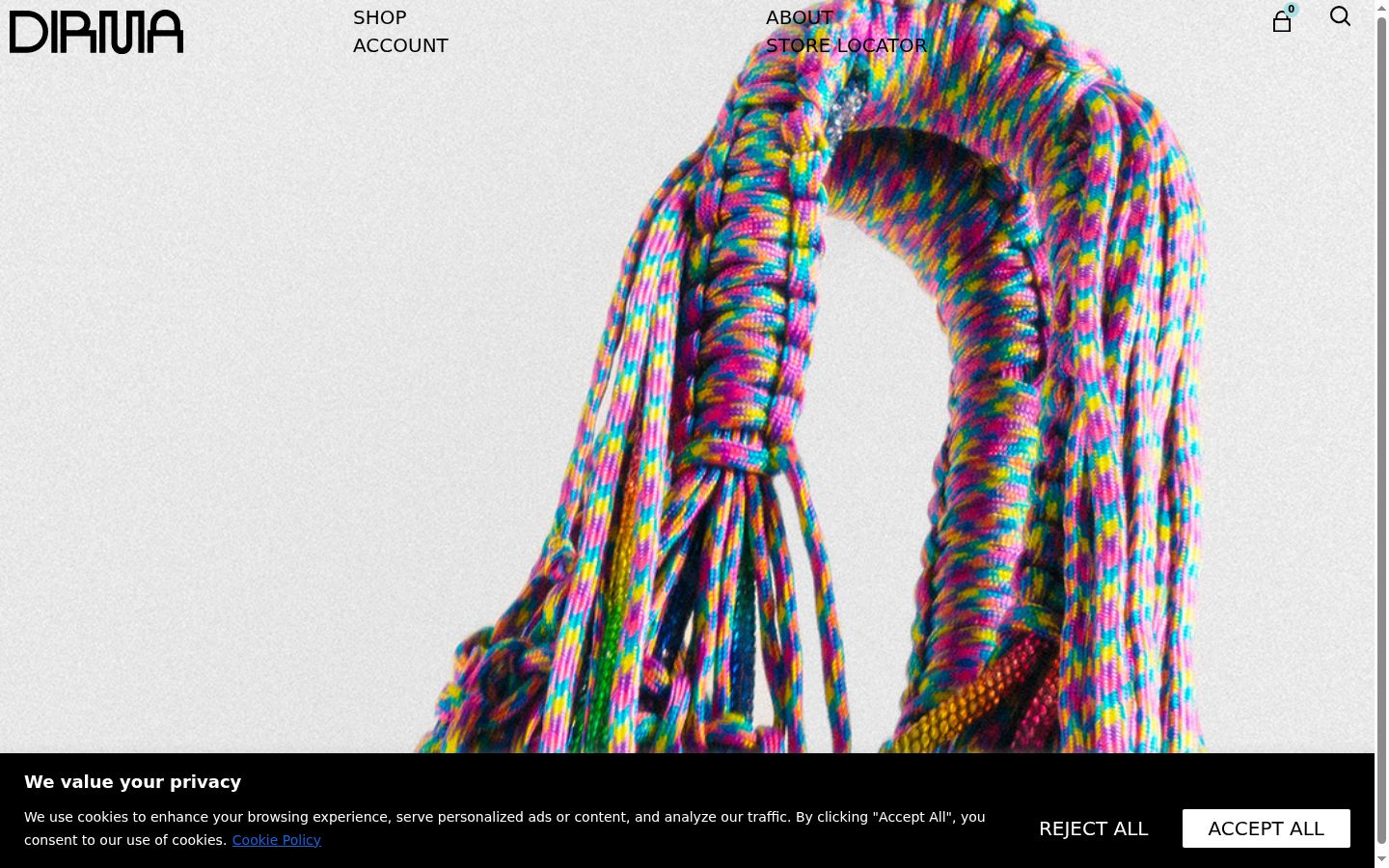 Screenshot tal-banner tal-kunsens muri qabel kwalunkwe interazzjoni