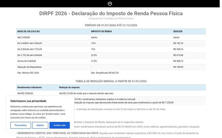 Screenshot of dirpf.com