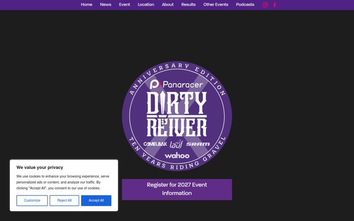 Zrzut ekranu dirtyreiver.co.uk