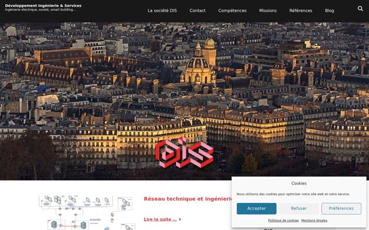 Screenshot of dis-ingenierie.com