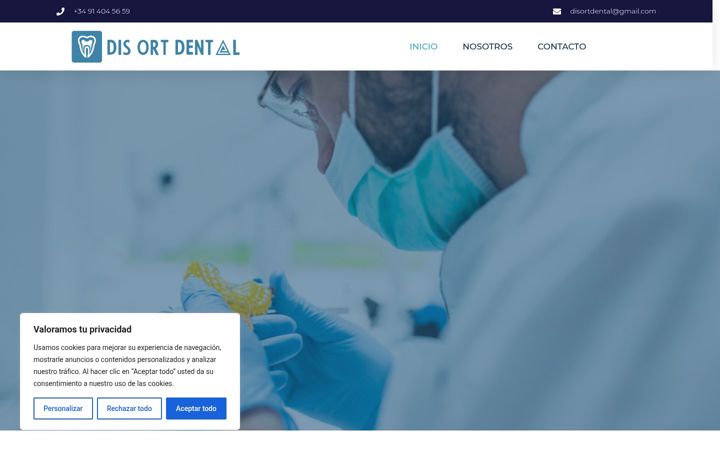 Screenshot of dis-ort.com