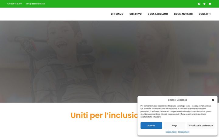 Screenshot of disabilefelice.it