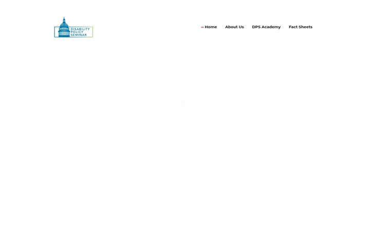 Screenshot of disabilitypolicyseminar.org