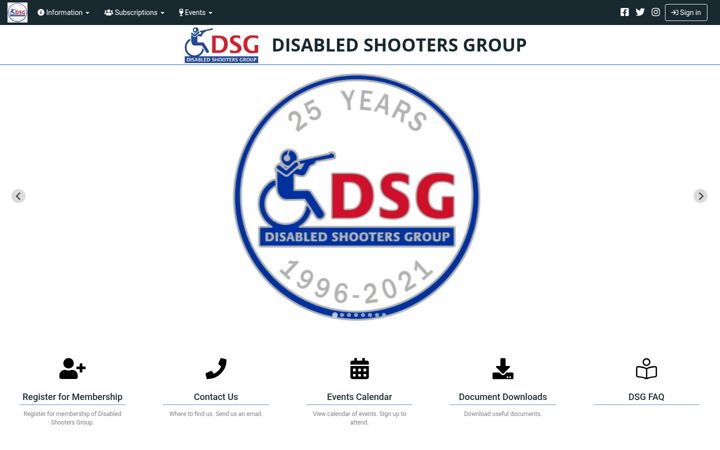 Zrzut ekranu disabledsg.co.uk