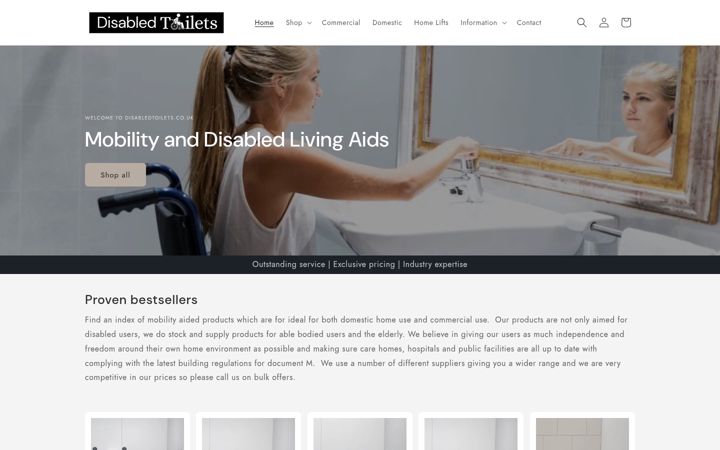 Zrzut ekranu disabledtoilets.co.uk