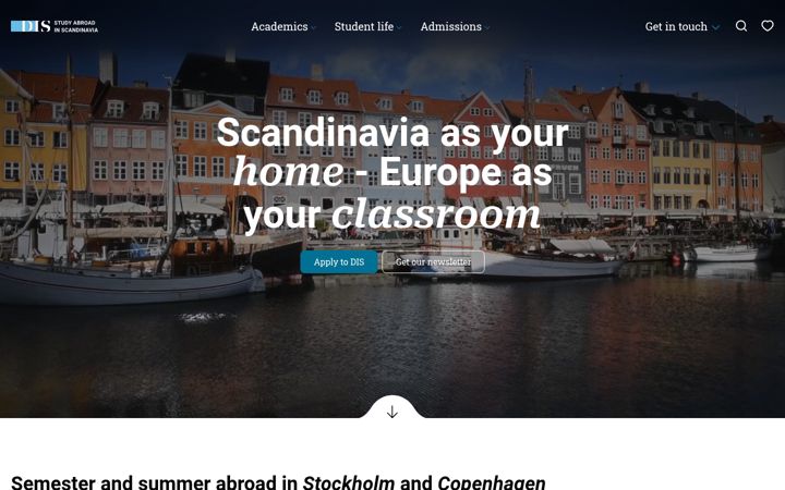 Screenshot of disabroad.org