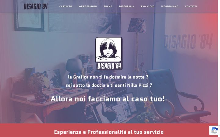 Screenshot of disagio84.com